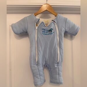 Sleep Suit - Light Blue One-Piece